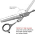 Chibuy Dog Grooming Scissors 4CR Stainless Steel Pet Thinning Shears for Dogs and Cats, Heavy-duty titanium coated Home Dog Thinning Scissors, Siz...