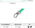 EXCELLENT ELITE SPANKER Nylon Dog Leash Basic Style 5 Feet Long 1/2" Wide Rope for Small Pets Dogs and Cats Walking(Green)...