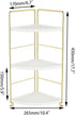 3-Tier Kitchen Spice Rack , Standing Rack,Triangle Bathroom Countertop Storage Shelf ,Cosmetic Organizer Holder , Stackable Cabinet Organizer , Ki...