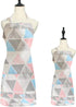2 Pack Cotton Adjustable Parent and Child Apron with Pockets Mommy and Me Matching Set, Baking,Painting...