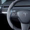 Steering Wheel Cover, Suede Car Steering Wheel Cover Replaceable Breathable Anti-Slip Protector, Car Accessories for Tesla Model 3 2017-2023/Model...