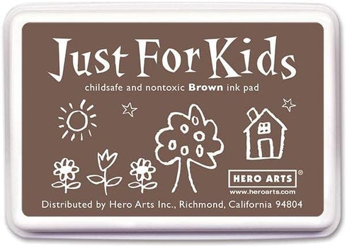 Hero Arts CS109 Ink, Just for Kids Brown Ink Pad...