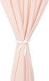 Light Peach Chiffon Table Runner 27x120 Inches Long Table Runners for Baby Shower Outdoor Wedding Festival Decorations...