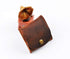 Rustic Leather Moon Pocket Coin Case Genuine Leather Squeeze Coin Purse Pouch Change Holder Tray Purse Wallet for Men & Women - Brown...