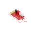 2 Pack 3.7-5V Bluetooth Receiver Module Audio Receiver Amplifier Board Red with Charging Port for Wireless Speaker DIY Sound System...