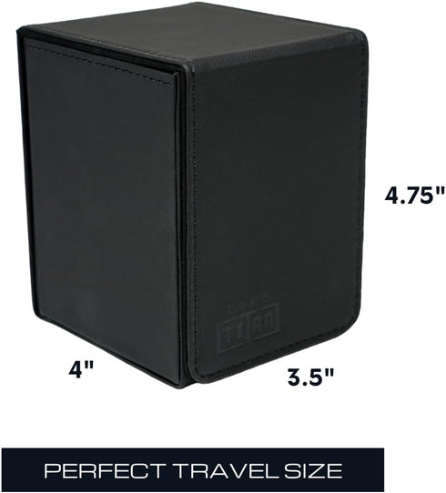 Toploader Storage Box Single Row - Trading Card Storage Box for Sports Cards and TCG Cards in Top Loaders and One Touch Magnetic Card Holder - Car...