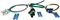 T56 Manual Transmission Wire Harness Connector Pigtail Set: Back Up Lamp, Reverse Lockout Solenoid, VSS Vehicle Speed Sensor FITS GM LS1, LT1...