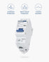 DC Miniature Circuit Breaker, 1 Pole 250V 100 Amp Isolator for Solar PV System, Thermal Magnetic Trip, DIN Rail Mount, High Current DC Disconnect ...