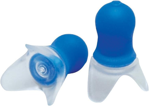 Flents Reusable Ear Plugs, Ideal for Flying And Mountain Driving, Reduces Pressure And Background Noise, 1 Pair With Travel Size Case, Easy Use Wi...