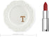 Scwhousi Initials Ring Dish T-Ceramic Jewerly Tray Trinket Dish for Rings Earrings Necklaces Bracelet Watch Keys,Monogrammed Gifts for Women Valen...