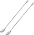 Briout Bar Spoon Cocktail Mixing Stirrers for Drink, Stainless Steel 12 Inches Long Handle, Silver 2 Pieces...