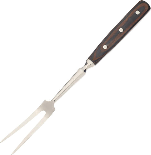 Mercer Culinary Praxis Forged Fork with Wood Handle, 12-1/4 Inch, Wood...