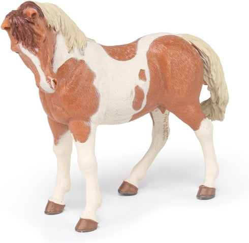 Papo - hand-painted - figurine - Horses,Foals and Ponies - Pinto Mare Figure-51094 - Collectible - for Children - Suitable for Boys and Girls - fr...