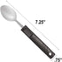 Rehabilitation Advantage Teaspoon with Lightweight Plastic Handle...