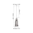 uxcell 20 Pcs 16G Plastic Dispensing Needles, 1" PTFE Glue Needle Tube Blunt Luer Lock Tips with PP Flexible Needle for Liquid Glue Gun, Grey...