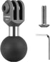 FANAUE GB-01 Action Camera Universal Ball Adapter Interface 1" Ball Assembly,Compatible with GOPRO HERO 9/10/11 and Other Brands of Action Cameras...