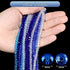 920 Pieces Crystal Faceted Glass Beads 6 mm for Jewelry Making Bulk Rondelle Spacer Gemstone for DIY Bracelet Earring Necklace Art Decoration...