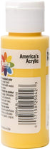 Delta Creative Ceramcoat Acrylic Paint in Assorted Colors (2 oz), 2504, Yellow...