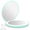 wobsion 10X Magnifying Tabletop Mirror, 4 Inch Round, Glass, ABS...