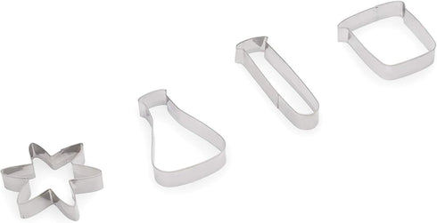 Fox Run Science Cookie Cutter Set, Chemistry Lab Cookie Cutters, Set of 4...