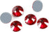 Dowarm Hotfix Crystal Rhinestones, Hot Fix Crystals for Crafts Clothes, Flatback Glass Crystal for Decoration, Round Gems (Siam/Red, SS30 288PCS)...