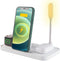 Super Space Wireless Charger,4 in 1 Charging Station for iPhone 13 12 Pro Max Xr X Xs 11 8,Qi Fast Charging Stand with Night Lamp for......