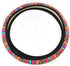 Universal Steering Wheel Covers, SUV Anti Slip Wheel Protector?Cute Car Steering Wheel Cover for Women and Girls (Stripe Leopard)...
