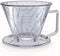 Hario Pegasus Flat Bottom Dripper, Size 02, Clear...