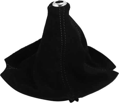 Car Shift Boot Cover Universal Gear Shift Knob Boot Dust Cover Suede Black...