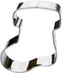 Christmas Stocking Cookie Cutter, Premium Food-Grade Stainless Steel, Dishwasher Safe...