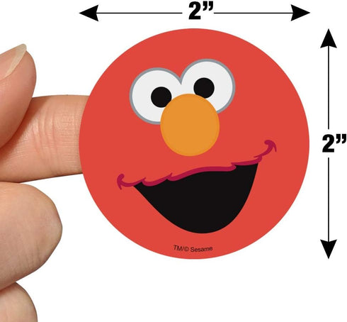 Sesame Street Elmo Face Planner Calendar Scrapbooking Crafting Stickers...