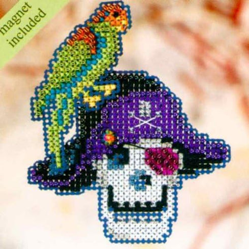 Mill Hill Irate Pirate - Fridge Magnet - Cross Stitch Kit...