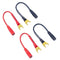Spade Plugs to 4mm Female Banana Jack Speaker Wire, Banana Jack Female to Y Plug Fork Spades Cable for Speakers, Amplifier, Soldered Construction,...