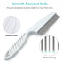 Pet Hair Comb, Flea Comb for Dog and Cat, Multifunctional Pet Grooming Comb Flea and Tear Stain Removal, 2 in 1 New Dog Face Combs Tooth Stainless...