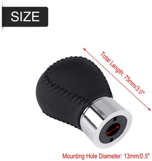 Qiilu Shifter Knobs, Gear Shift Knob, Shift Knob 5 Speed, Fit for Mazda 3 5 6 323 626 RX8, Black...