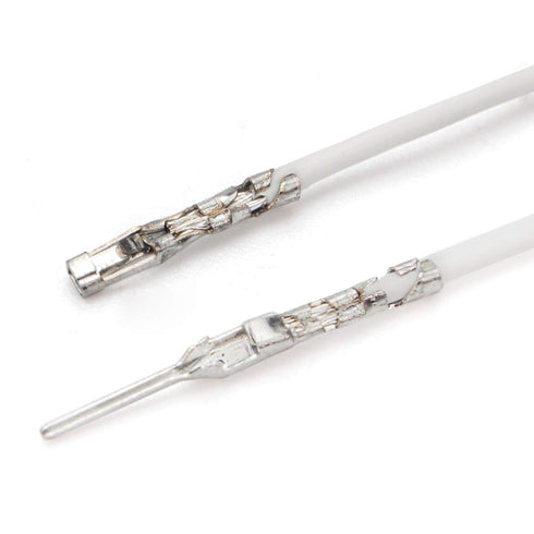 IWISS 1550PCS 2.54mm Pitch Wire-to-Wire Dupont Connector Kit, Includes Pin Headers, Jumper Wire, Crimp Pins for RC Servo, Arduino, SMT, SATA, EPS,...