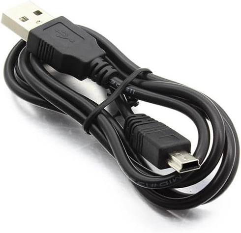 Universal Texas Instruments TI-84 Plus CE Graphing Calculator Power Cord,5Ft Data Cable for TI 84 Plus C Silver Edition Calculator,TI 89 Titanium,...