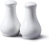 WM Bartleet & Sons 1750 Traditional Porcelain Salt & Pepper Pot Shaker Cruet Set 13cm – White...