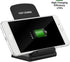 Wireless Stand Charger Certificated Fast Wireless Charging Stand for iPhone and Android Phones - Black......