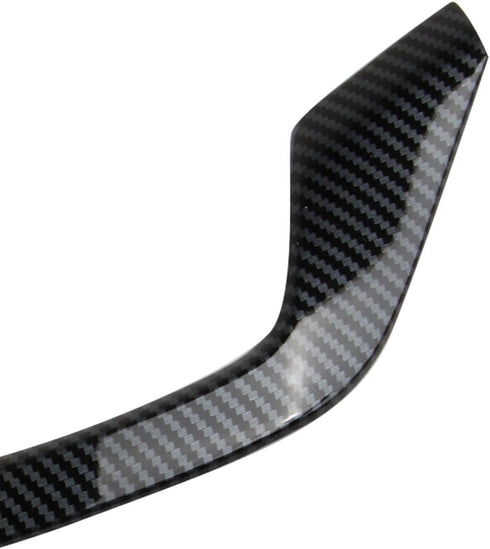 Steering Wheel + Gear Shift Head Cover Molding Trims for Honda Accord 10th 2018-2022 (carbon fiber style)...