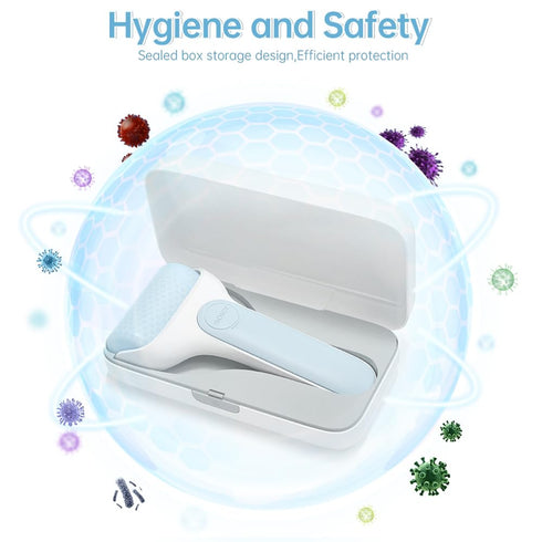 Ice Roller for Face & Eyes & Whole Body Puffiness Relief, Soicy Facial Skin Care Ice Roller with Portable Giftable Case, Face Care for Both Women ...