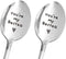Best Friendship Spoon for Friends Women Girls - Funny Tea Spoon Engraved Stainless Steel for Tea Lovers - Perfect for Birthday/Valentine/Christmas...