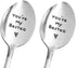 Best Friendship Spoon for Friends Women Girls - Funny Tea Spoon Engraved Stainless Steel for Tea Lovers - Perfect for Birthday/Valentine/Christmas...