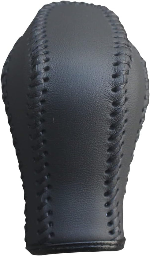 Black Leather Gear Shift Knob Cover for Nissan Maxima Gear Shift Cover/Accessories for Nissan (Black)...