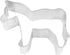 R&M Horse 4" Cookie Cutter in Durable, Economical, Tinplated Steel...