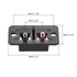 uxcell 2 Way Spring Speaker Terminal Clip Push Release Connector Cable Terminals Strip Block WP2-204 10Pcs...