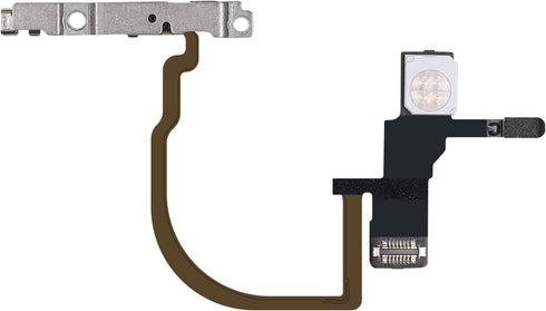 Power Button Flash Light Flex Cable Replacement for iPhone Xs Mic On/Off Control Flashlight Switch for iPhone Xs Max with Pre-Installed Assembly M...