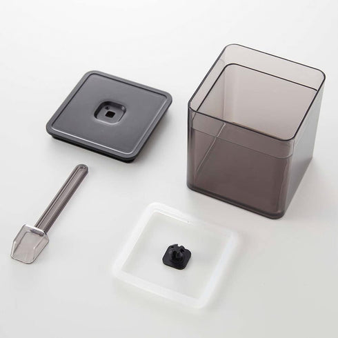 YAMAZAKI Home Tower Vacuum-Sealing Food Storage Container - Spoon - Polypropylene - 500Ml...