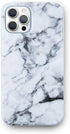 FELONY CASE iPhone 13 Pro Max Case - White Polished Marble iPhone Case - Wireless Charging Compatible - Anti-Scratch, 360° Shockproof Protective C...