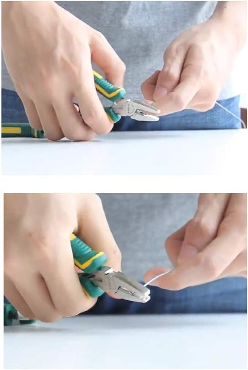 2 Pcs Jewelry Pliers Tool Set 5 Inch Chain Flat Nose Plier for Jewelry Repair Wire Wrapping Crafts Beading Making Crafts Supplies...